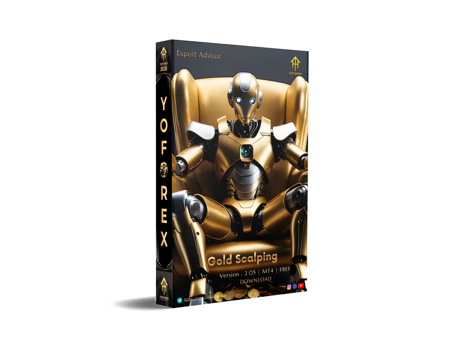 Unleash the Golden Fury: Gold Scalping EA V2.05 MT4 – Your Parodic Path to Piles of Pips!