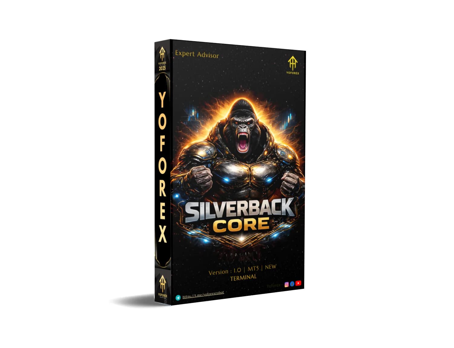 Unleash the Primal Fury: Silverback Core EA V1.0 MT5 – Dominate Forex Like a Gorilla King!