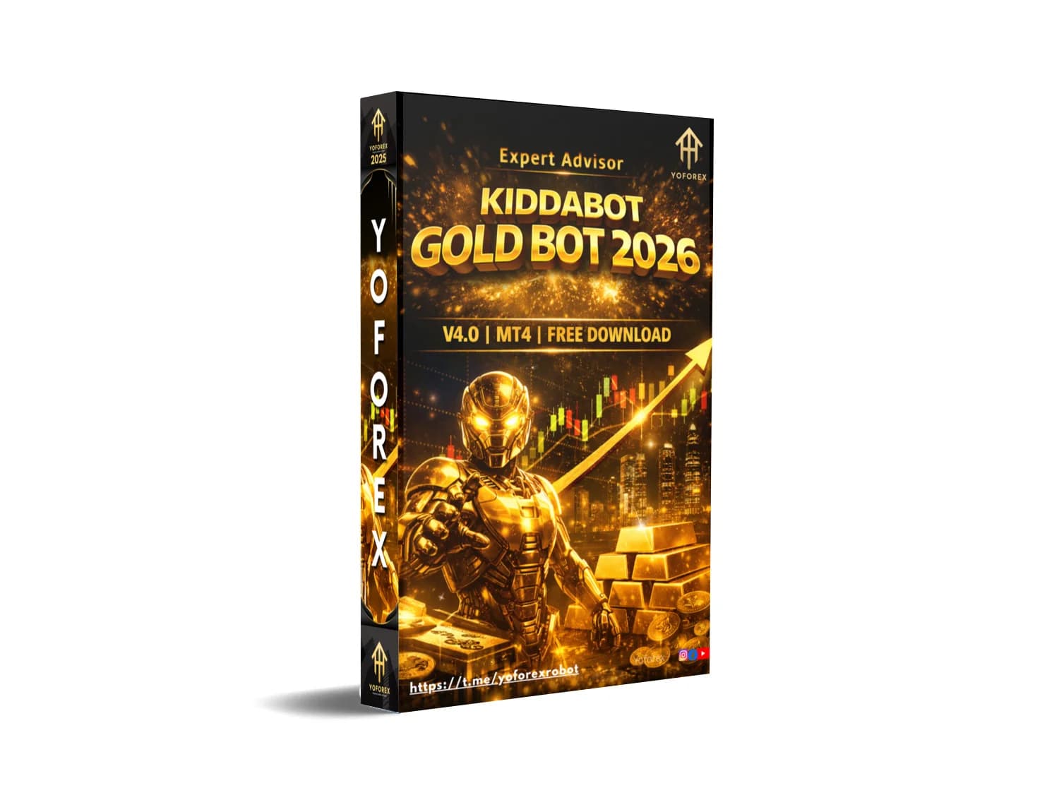 Unleash the Golden Fury: KIDDABOT GOLD BOT 2026 MT4 – Your Parodic Path to Trading Riches!