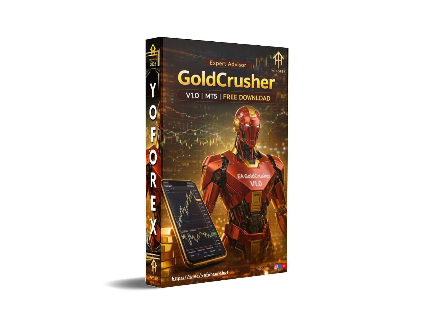 Explode Your Gold Profits: GoldCrusher EA MT5 – Free Download Alert!