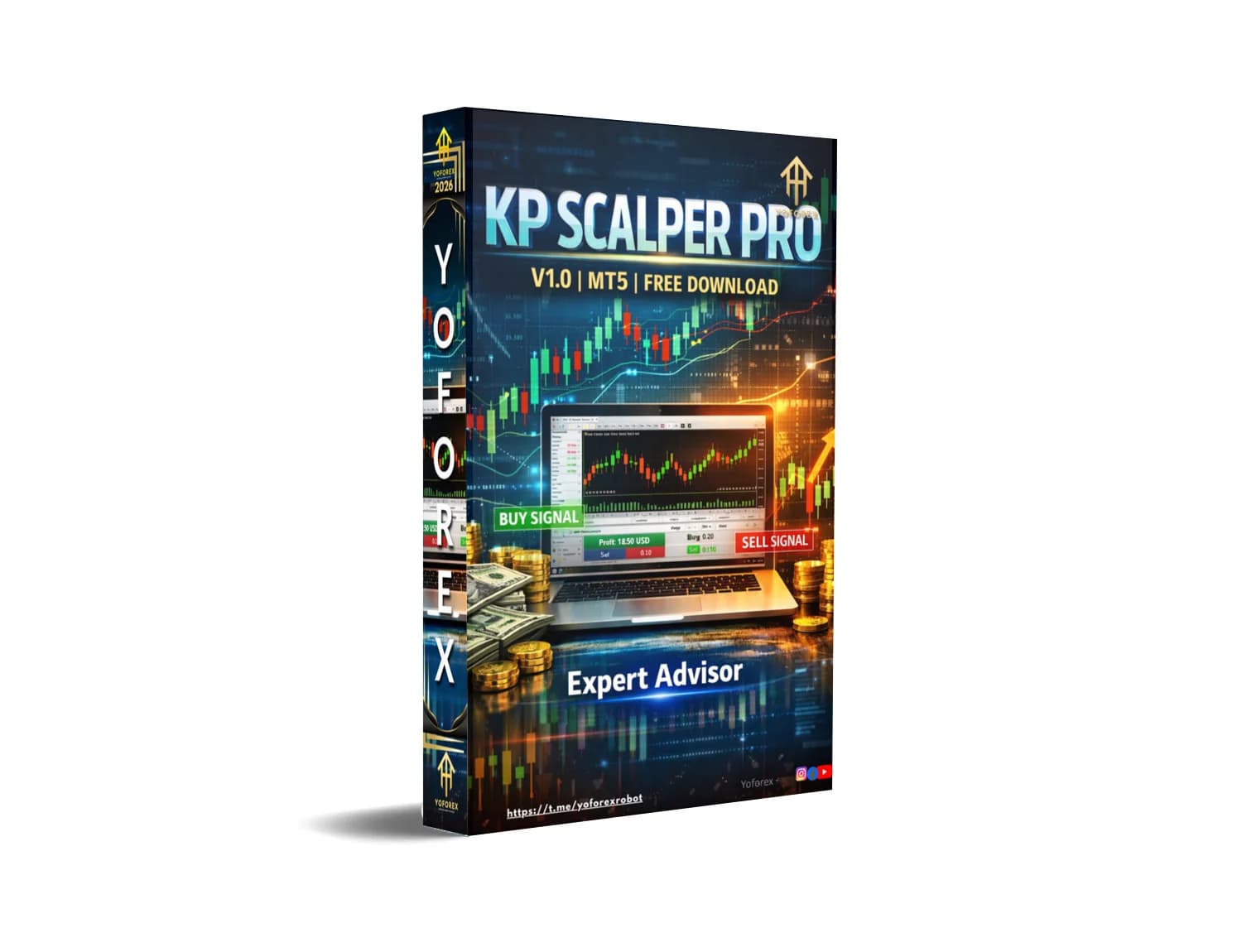 Explode Your Forex Profits: Grab KP Scalper Pro EA MT5 Free Now!