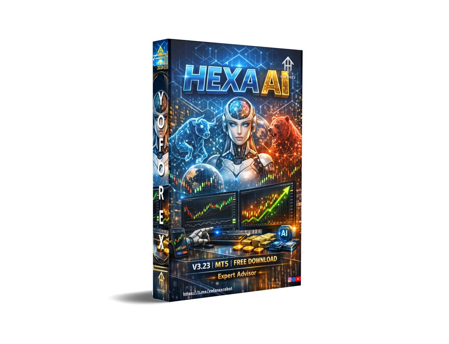 Explode Your Forex Profits NOW: HEXA AI MT5 EA Review & Instant Download!