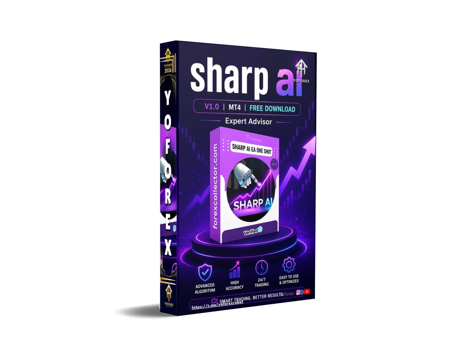 Explode Your Trading Profits NOW with Sharp AI EA MT4 – Free Download Inside!