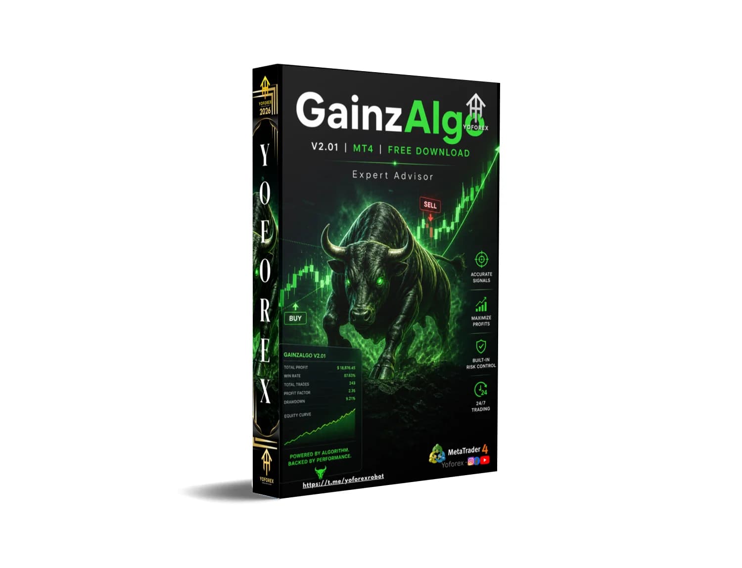 Explode Your Forex Profits NOW with GainzAlgo MT4 EA – Free Download Alert!