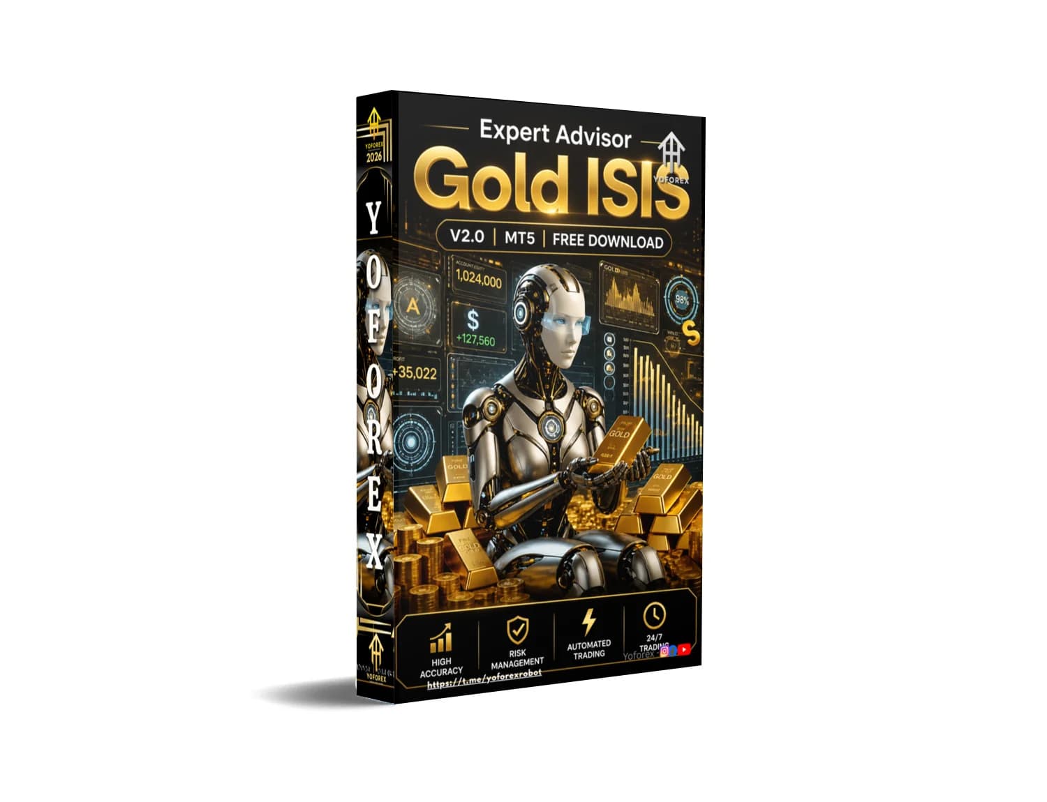 Explode Your Gold Trades NOW: Gold ISIS EA MT5 Revealed!