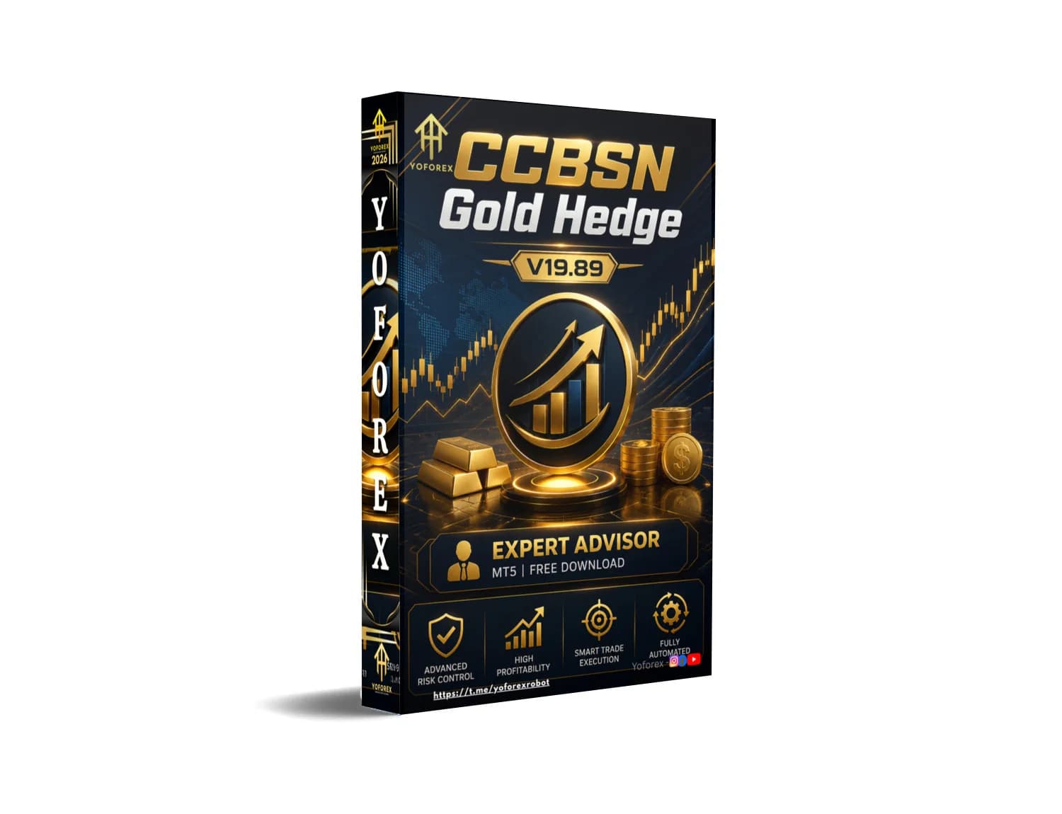 Explode Your Gold Trades NOW: CCBSN Gold Hedge EA MT5 Revealed!