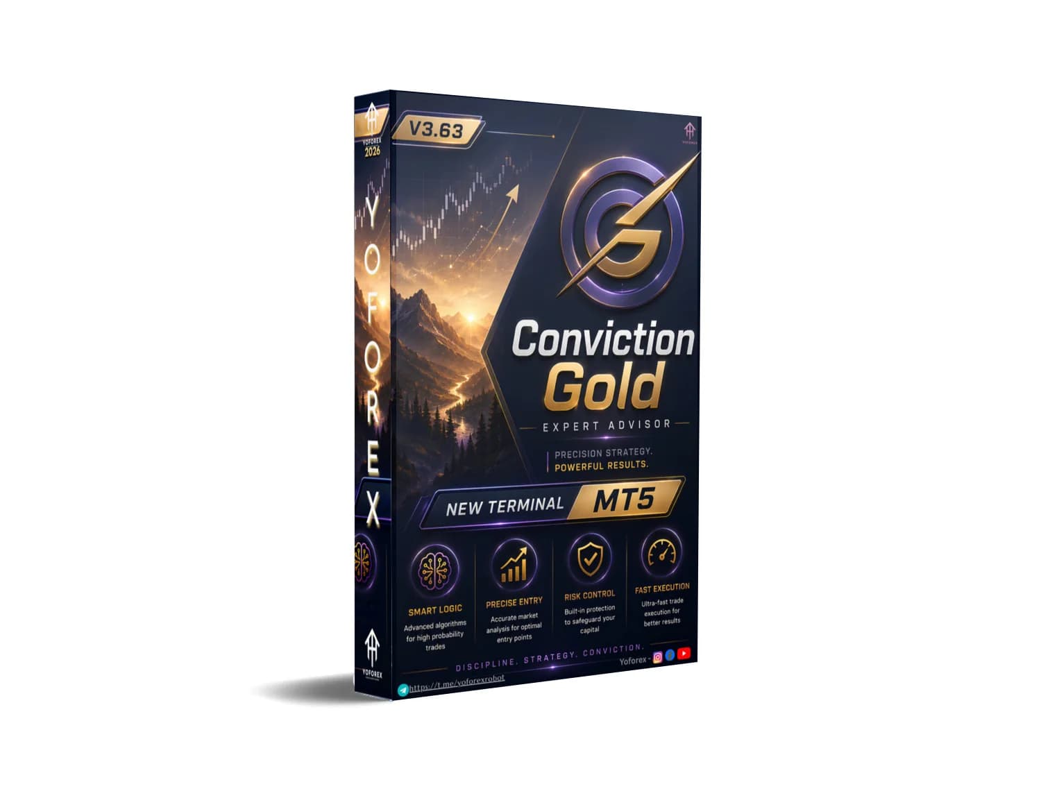 Grab Conviction Gold EA v3.63 MT5 FREE Download Now – Trade Gold Like a Pro!