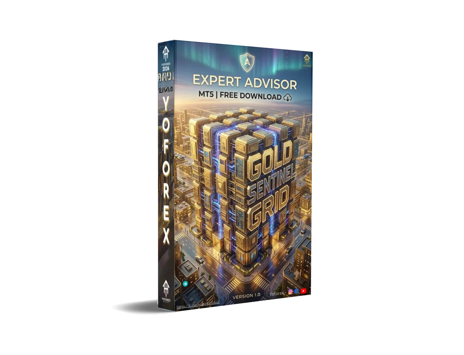 Goldsentinelgrid EA V1.0 MT5 