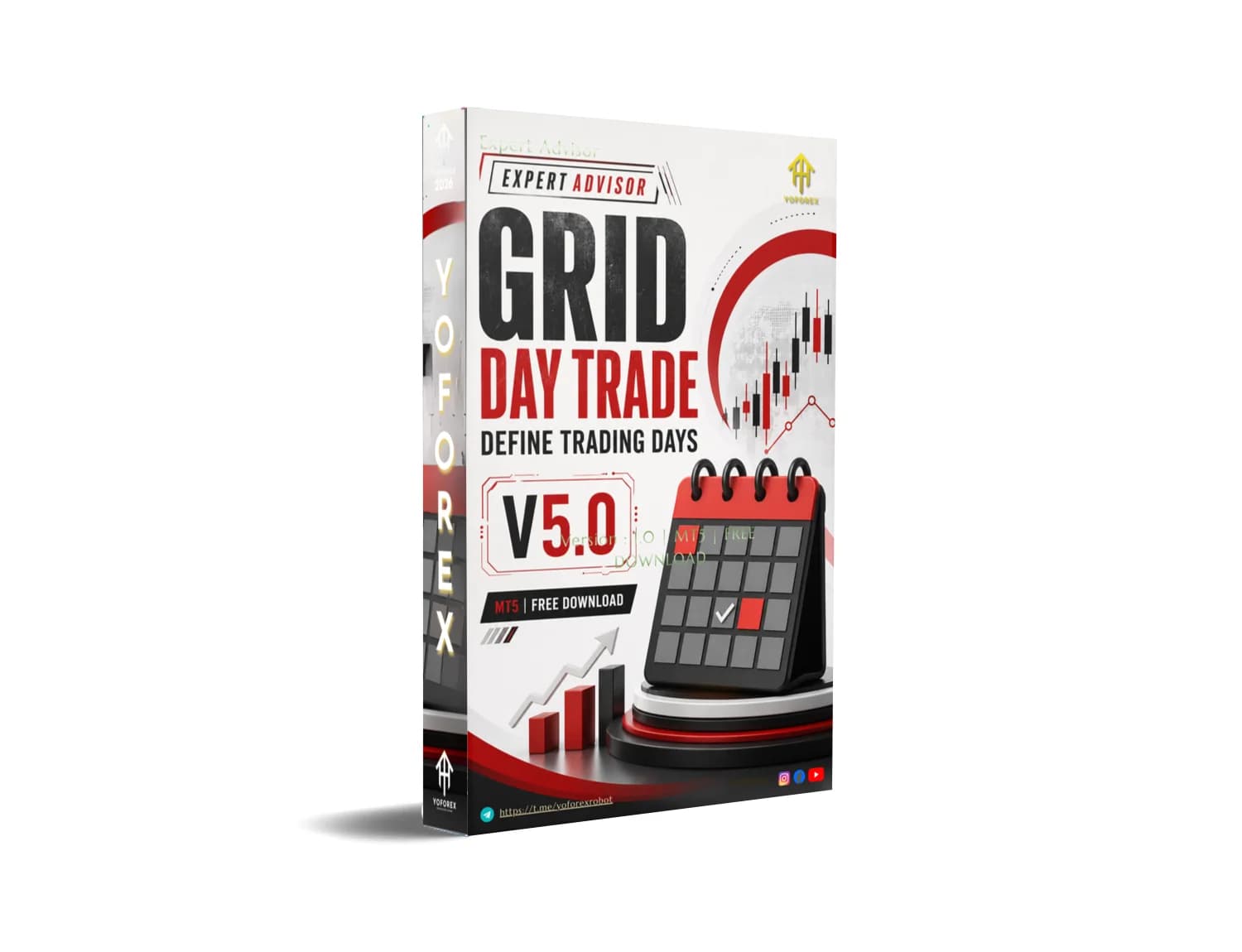 Grid Day Trade Define Trading Days EA V5.0 MT5 