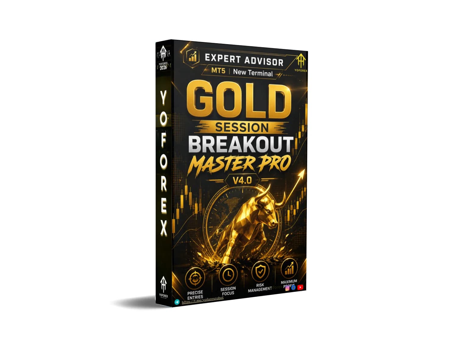 Gold Session Breakout Master Pro EA V4.0 MT5