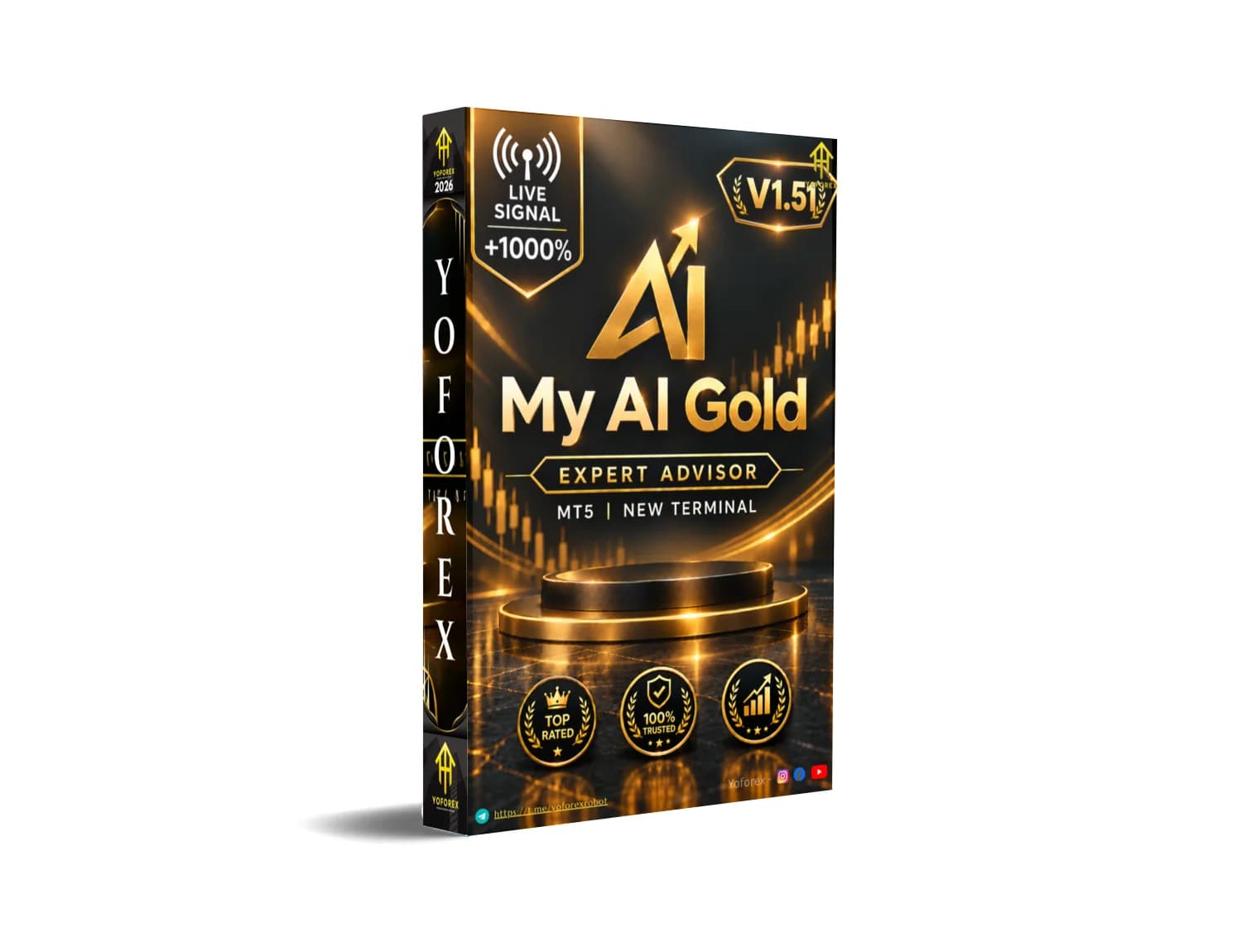 My AI Gold EA V1.51 MT5 