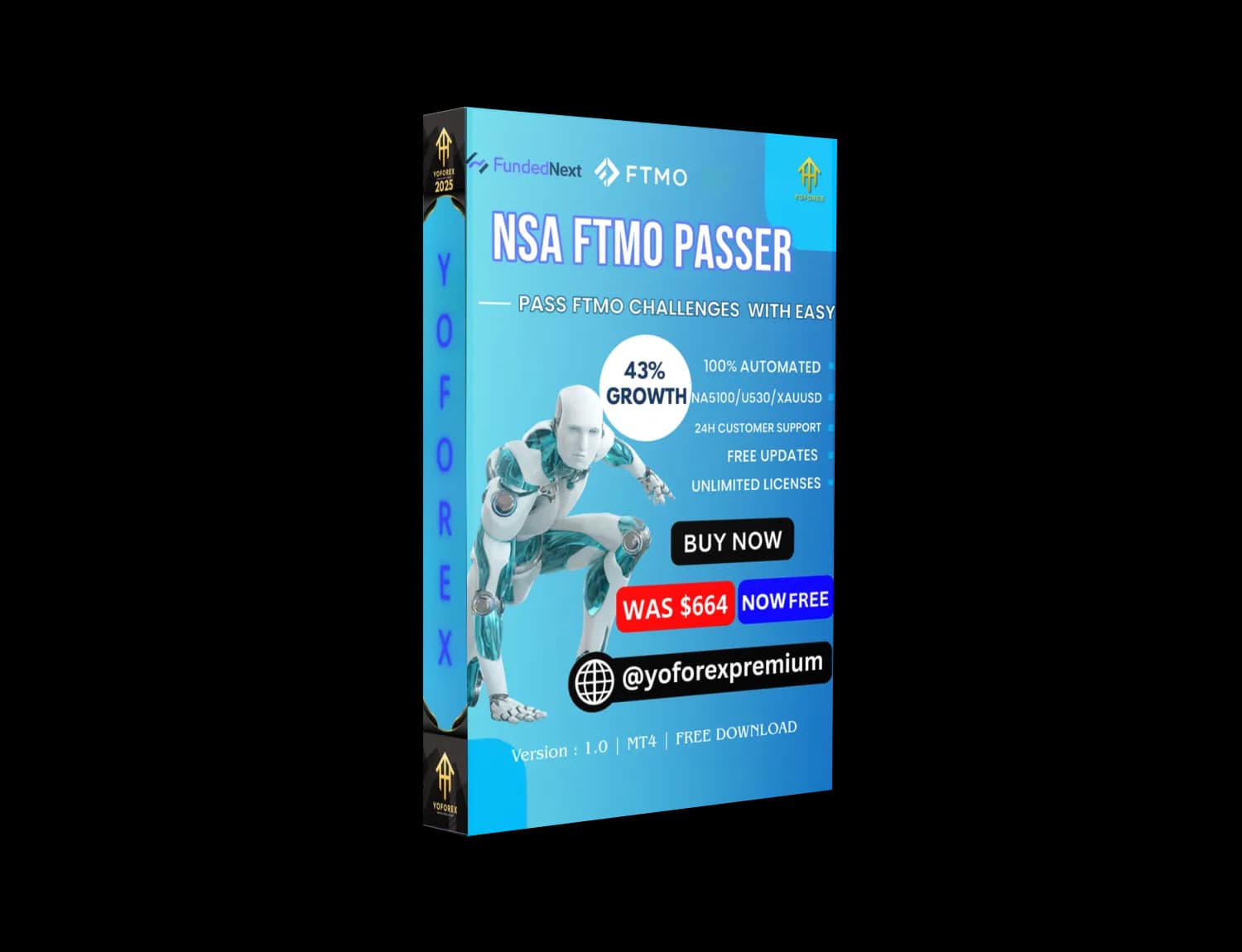 NSA Prop Firm Robot EA V1.0 MT4