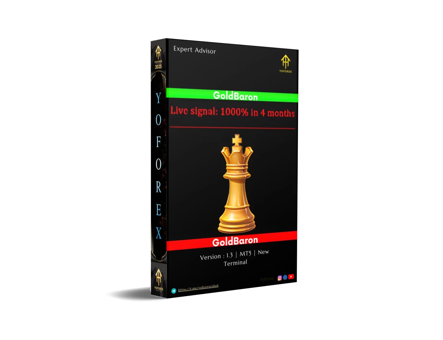 Unleash the Golden Fury: GoldBaron XauUsd EA V1.3 MT5 – Your Ticket to Forex Riches!