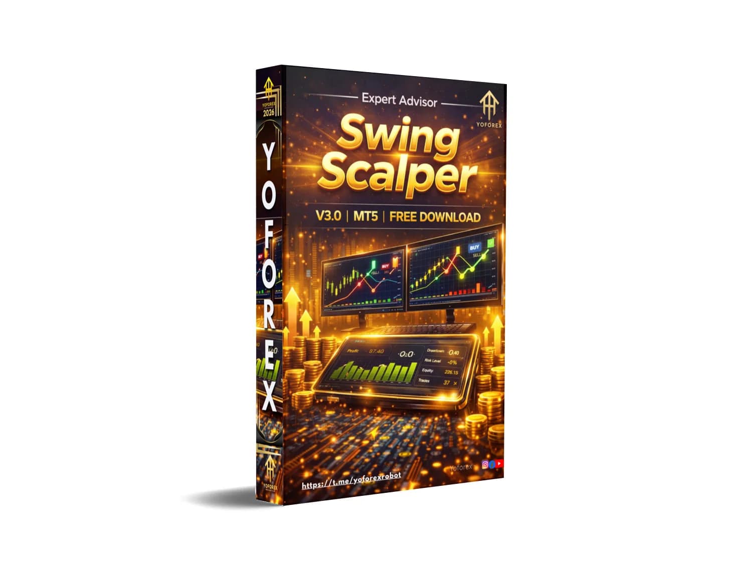 Behold the Swing Scalper MT5: Your Urgent Call to Forex Riches in a Parody of Trading Grandeur!