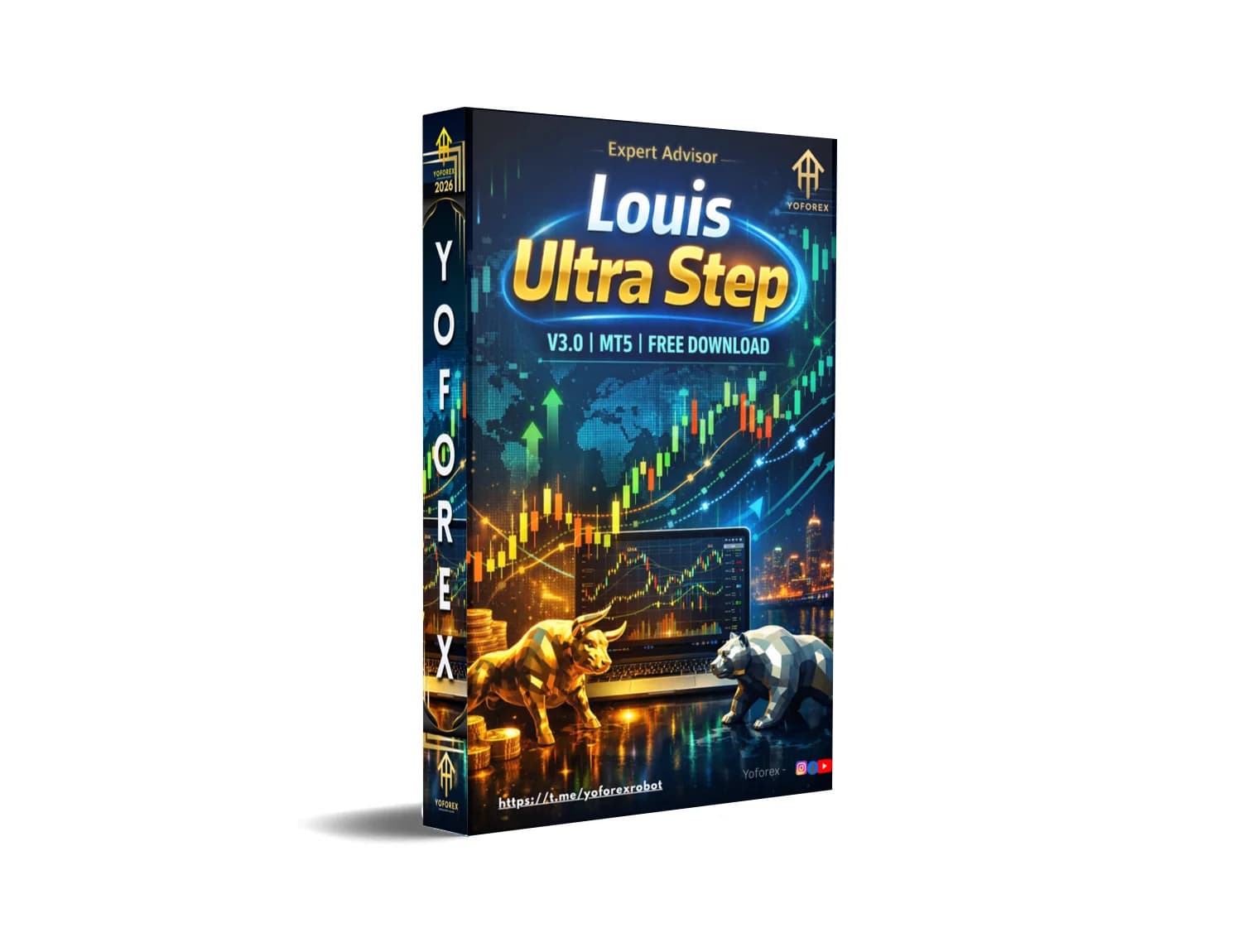 Explode Your Forex Profits NOW with Louis Ultra Step EA MT5 – Free Download Alert!