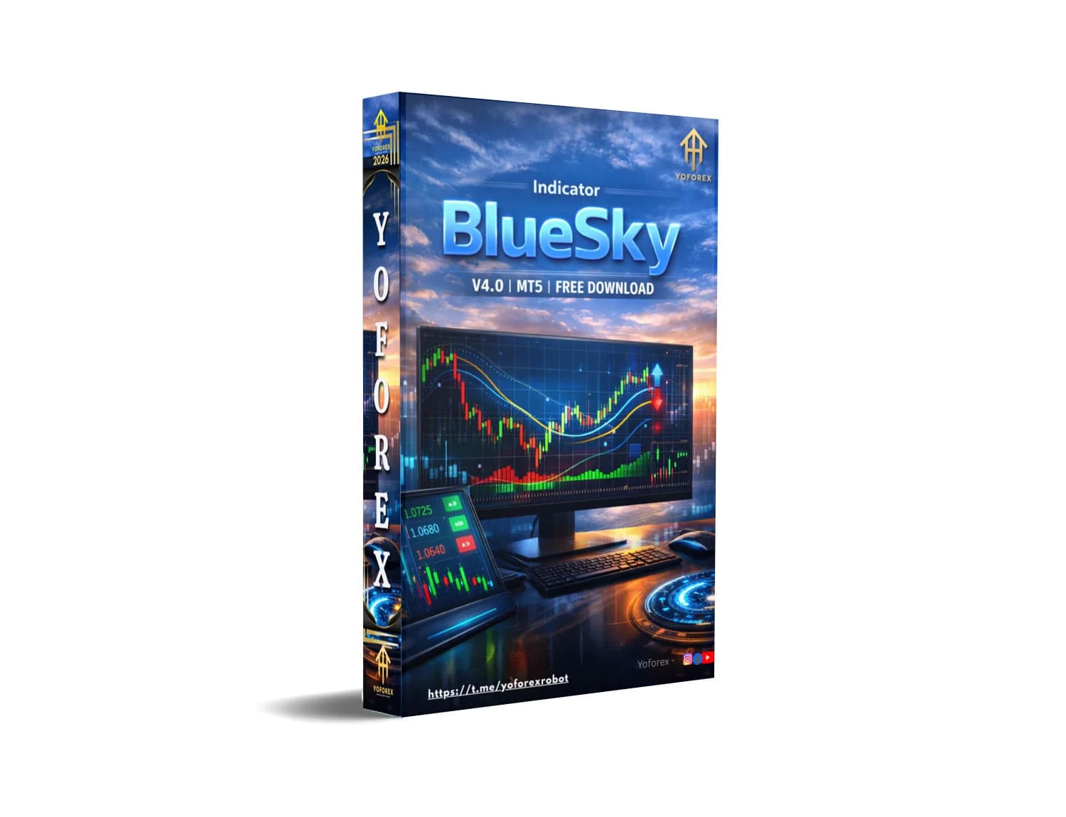 Explode Your Trades NOW: Free BlueSky Indicator MT5 Download!