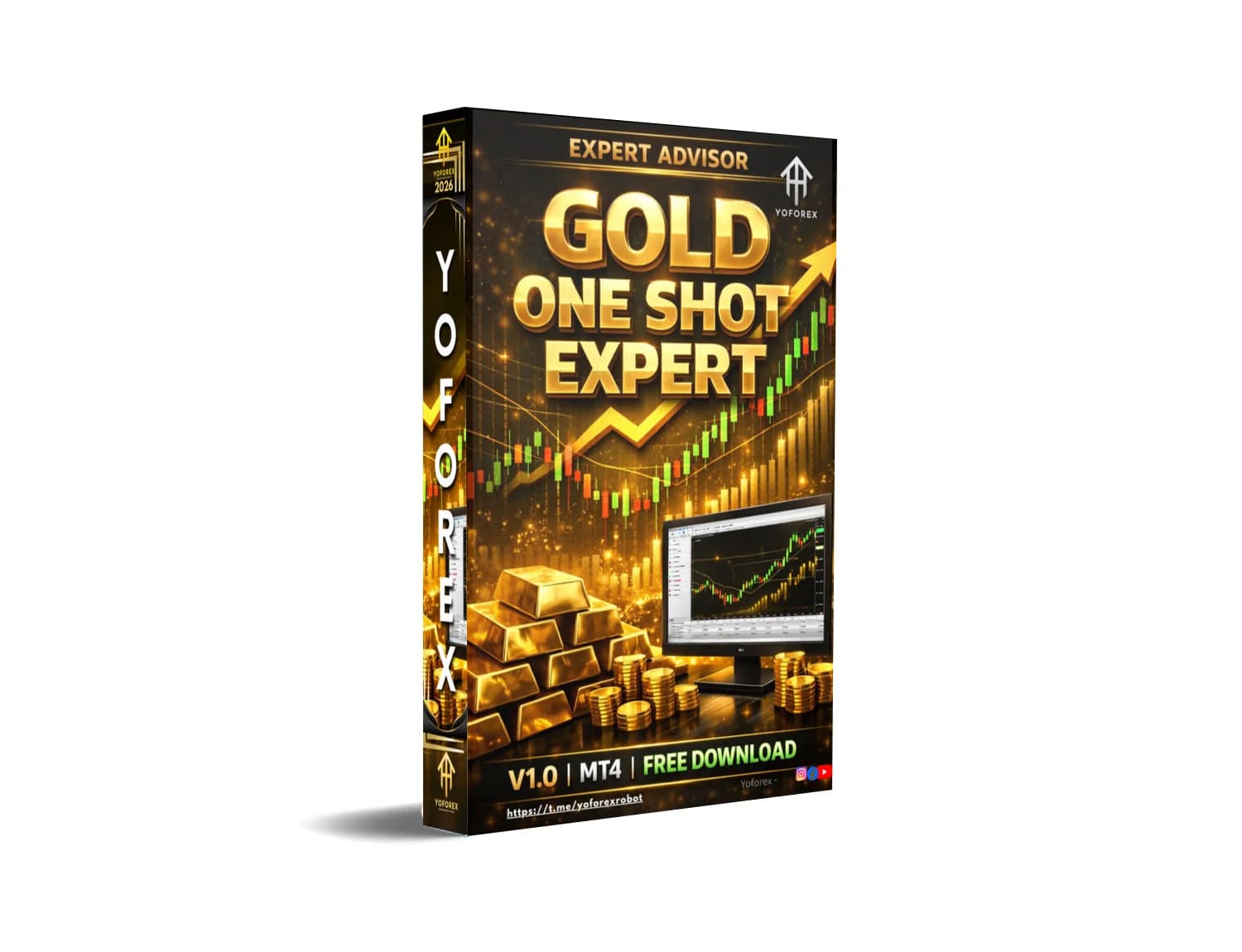 Explode Your Gold Trading Profits with Gold One Shot Expert MT4 – Free Download Alert!