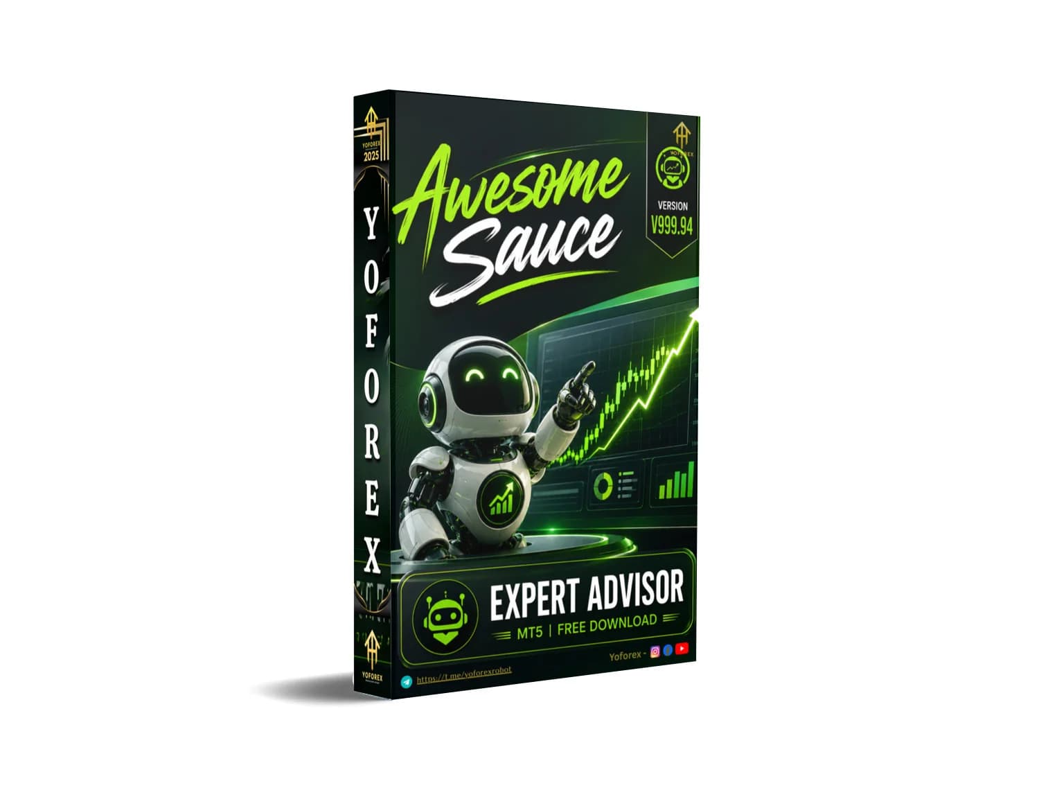 AWESOME SAUCE EA V999.94: The MT5 Robot That Could Make You Rich FAST!