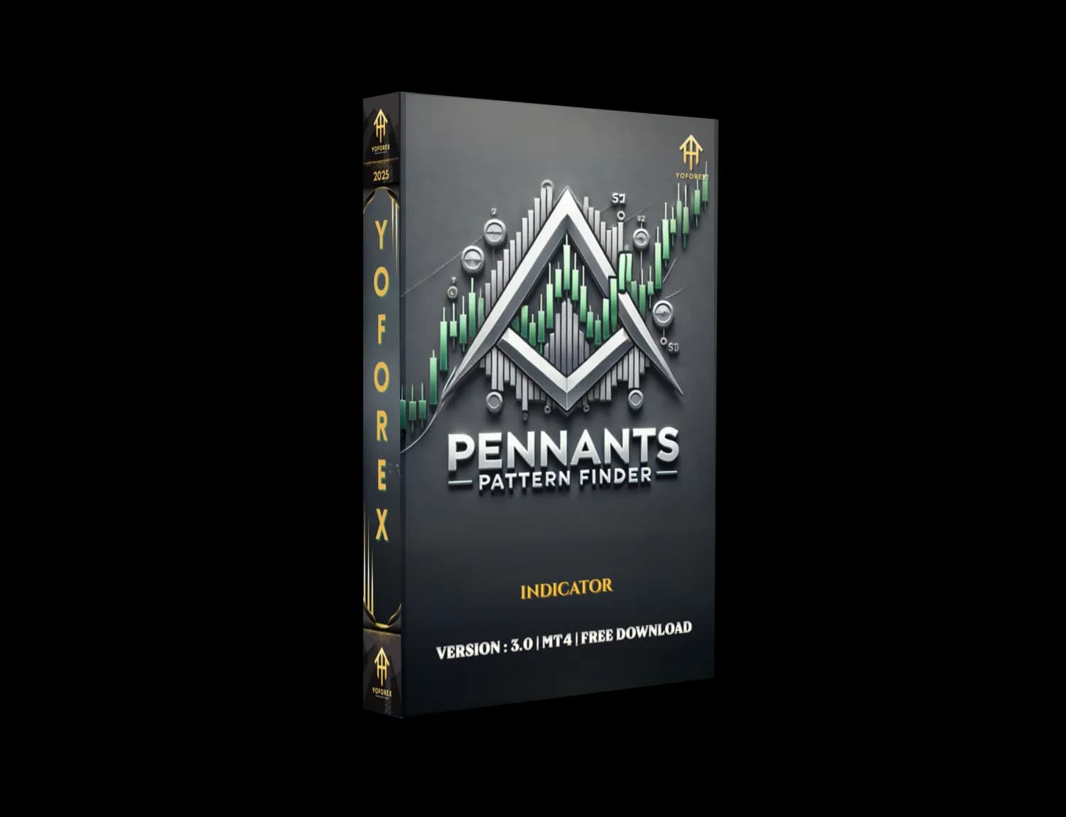Pennants Pattern Finder 3.0 MT4: Auto-Detect Forex Pennants- FREE DOWNLOAD