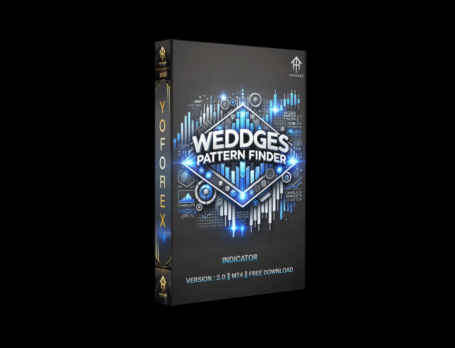 Wedges Pattern Finder Indicator MT4: Spot High-Probability Wedges on Your Charts- FREE DOWNLOAD