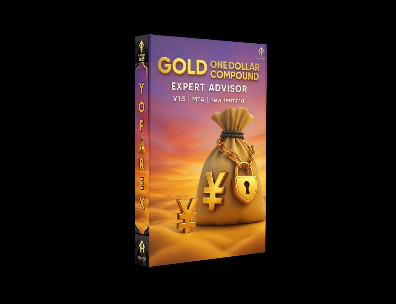 Gold One Dollar Compound EA V1.5 MT4 — Smart Gold Compounding Robot