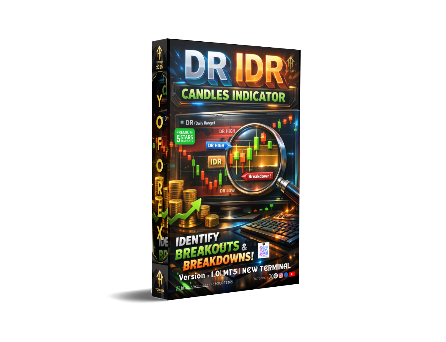 DR IDR Candles Indicator V1.0 MT5