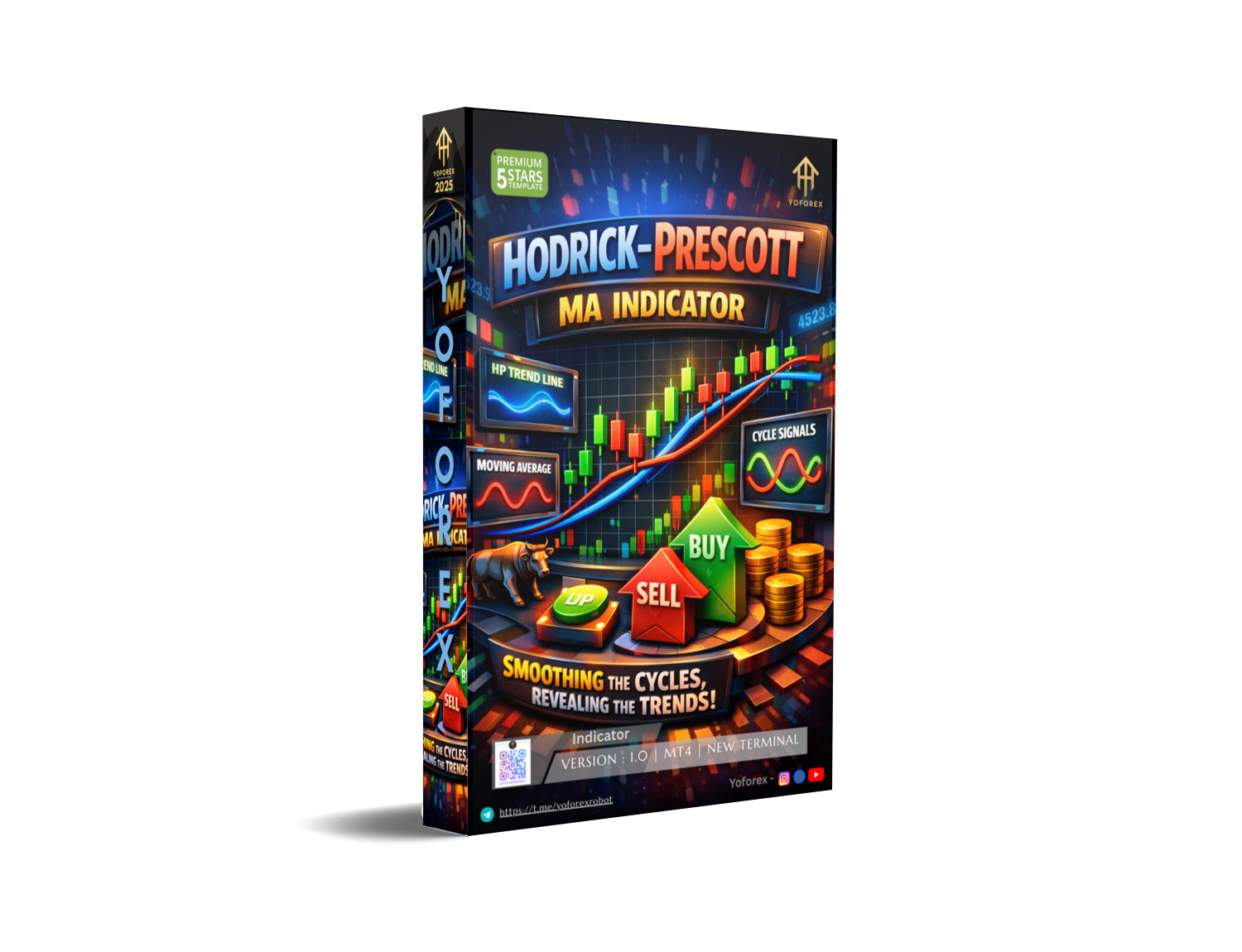 Hodrick Prescott MA Indicator V1.0 MT4