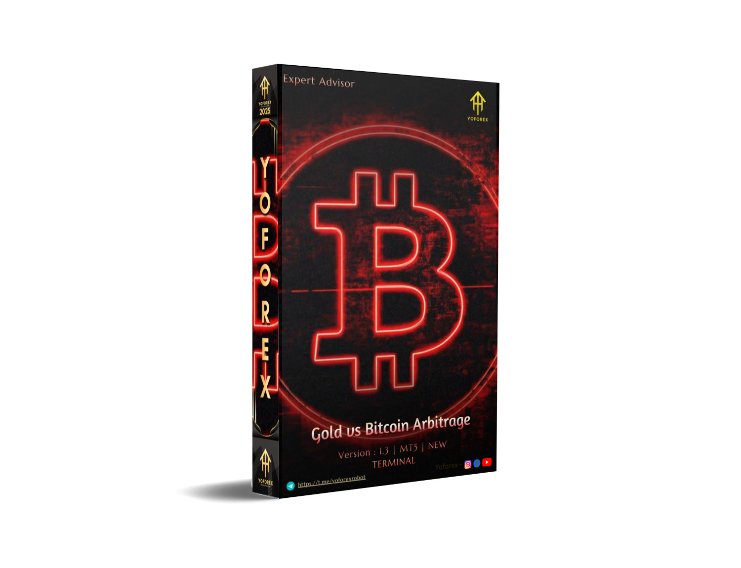 Gold vs Bitcoin Arbitrage EA V1.3 MT5