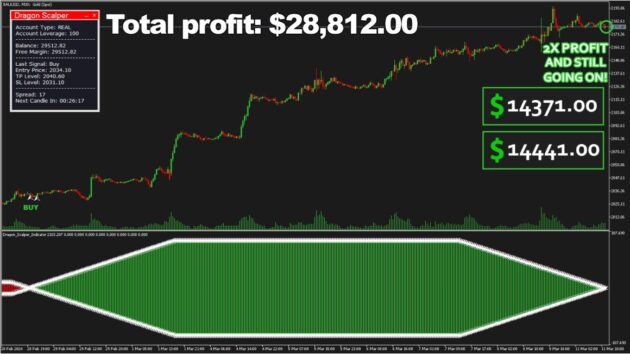 Dragon Scalper & Manager Indicator MT4 with Dll