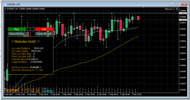 HERCULES GOLD EA MT4