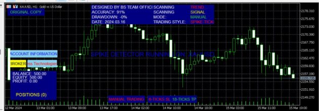 BSA Account Info Indicator MT5