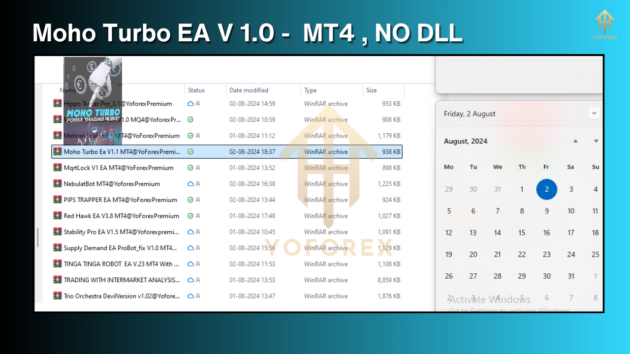 MOHO TURBO EA V1.0 MT4