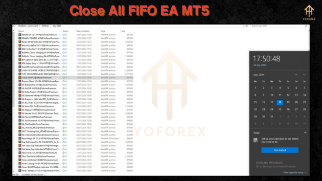 Close All FIFO EA