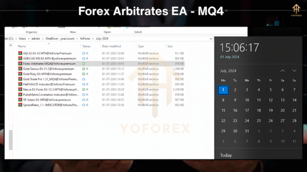 Forex Arbitrates EA MQ4