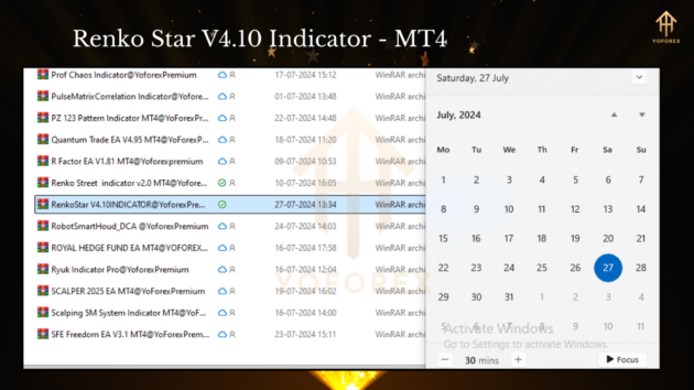 Renko Star V4.10 Indc MT4