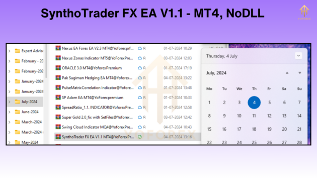 SynthoTrader FX EA V1.1 M4