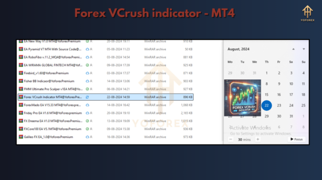 Forex VCrush Indicator MT4