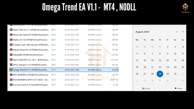 Omega Trend EA V1.1 MT4