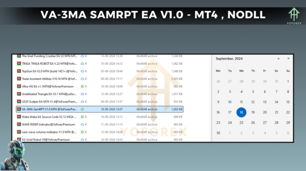 VA-3MA SamRPT EA V1.0 MT4