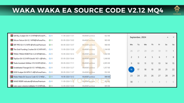 Waka Waka EA Source Code V2.12 MQ4