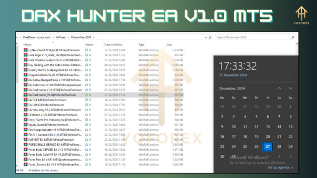 Dax Hunter EA V1.0