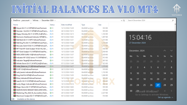 Initial Balances EA V1.0